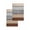 Brown, variant on Blue Brown Grey Kitchen Dish Towels for Drying Dishes Set of 2, Vintage Stripe Farmhouse Wood Grain Waffle Weave Microfiber Terry Hand Tea Bathroom Towels Quick Dry & Absorbent Towel 12x12
