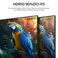 thumbnail image 3 of KOORUI 27" 4K UHD IPS Computer Monitor, HDR10 Adaptive-Sync, HDMI Cable & DP Ports, N07, 3 of 8