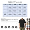 thumbnail image 3 of HAJWOH Mens Solid Color T-Shirts Short Sleeve Cotton Crew Neck Lightweight Moisture Wicking Casual Soft Basic Plain Tee Shirts, 3 of 4