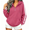 Hot Pink, variant on CBASIHI Womens Quarter Zip Sweatshirts with Pocket Casual Athletic Loose Fit Long Sleeve Drop Shoulder Fall Workout Hoodie Gray S-2XL