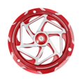 thumbnail image 1 of Protector de ventilador de motor de motocicleta, carcasa protectora, decoración de reparación, diámetro de 14,5 cm, cubierta giratoria de aleación de rojo, 1 of 8