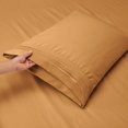 thumbnail image 3 of Bed Sheets Set  1800 Series Deep Pocket Soft Microfiber 4 Piece Queen Sheet Sets  Gray, 3 of 6