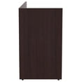 thumbnail image 4 of Essentails Reception Desk, Brown, 4 of 6