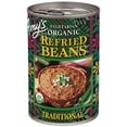 thumbnail image 2 of Pack of 12, Amys Organic Vegetarian Traditional Refried Beans, 15.4 oz, 2 of 6