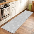 thumbnail image 2 of Runner Rug 2'x6', Grey Dandelion Washable Non-Slip Hallway Runner Rugs, Spring Modern Minimalist Country Flower Bedside Rugs Floor Mats Carpet Runners for Kitchen Bathroom Laundry Room, 2 of 8