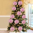 thumbnail image 4 of 50/5 piezas de 14 cm con purpurina artificial para Navidad, adornos para árbol de Navidad, decoraciones navideñas para el hogar, regalo de Año Nuevo, Navidad, 4 of 5