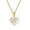 E, variant on Initial Letters Necklace for Women Stainless Steel 26 Alphabet Pendant Charm with Chain Gold Plated C