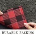 thumbnail image 6 of Red and White Checkered Pattern Door Rugs,Washable Non Slip Door Mats Indoor,Decorative Door Mats,Entry Mat Indoor for Entrance,Bedroom,Kitchen,Bathroom,16"x47", 6 of 6