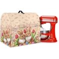thumbnail image 1 of Cute Rabbit Stand Mixer Cover for Easter Decor Kitchen Dust Cover for 4.5-5 Quart Stand Mixer Lightweight Mixer Cover with Top Handle and Pockets for Extra Accessories Valentine's Day Decor, 1 of 7