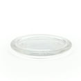 Hosley Set of 8, Clear Glass Pillar Candle Plates