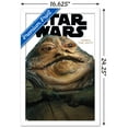 thumbnail image 4 of Star Wars: Saga - Jabba The Hutt Feature Series Wall Poster, 14.725" x 22.375" Framed, 4 of 5