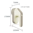 thumbnail image 3 of yeacher High-Power Rechargeable Fabric Shaver with USB Cable, Cleaning Brush, and Champagne Finish - Compact and Lightweight Design for Efficient Fuzz Removal, 3 of 6