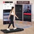thumbnail image 3 of Tikmboex 2.5HP Walking Pad Treadmill with Smart App Remote Control and LED Display, Electric Jogging Running Machine for Home Office Use, Black, 3 of 8