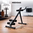 thumbnail image 3 of Máquina para Abdominales X-Rush Plegable con 5 Niveles de Altura, Monitor LCD, Capacidad Máxima 150 kg, Ideal para Casa u Oficina, 3 of 7
