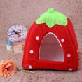 thumbnail image 1 of Gprince Comfortable Plush Sleeping Nest Soft Cage for Pet Cats Dogs, 1 of 8