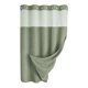 thumbnail image 4 of Cortina de ducha, accesorio versátil para baño, forro de hotel, lavable. Verde, 4 of 8