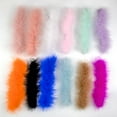 thumbnail image 3 of 2 Pcs Bracelet Manchette à Plumes Blanches, Manchette Ajustable pour Femmes, 3 of 5