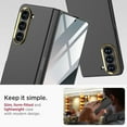 thumbnail image 6 of ELEHOLD Matte Frosted Case for Samsung Galaxy Z Fold 7 2025, with Built-in Screen Protector All-Inclusive Protection Slim Lightweight Shockproof Rugged Case for Galaxy Z Fold 7, Black, 6 of 8