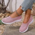 thumbnail image 4 of Orthopedic Slip on Walking Shoes for Women Comfortable Autumn Woven Arch Support Nursing Work Sneakers, 4 of 7