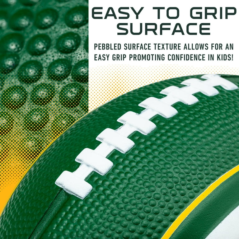 Franklin Sports NFL Green Bay Packers Football - Kids Foam