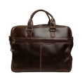 thumbnail image 4 of Maletín Unisex de Piel CASTELLI LEATHER AUTHENTIC Café, 4 of 4