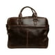 thumbnail image 4 of Maletín Unisex de Piel CASTELLI LEATHER AUTHENTIC Café, 4 of 4