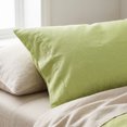 thumbnail image 4 of Unique Bargains 2 Pack Cotton Pillowcase Envelope Closure Bedding Green - Dark green, 4 of 5