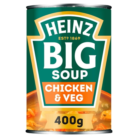 Heinz Big Soup - Chicken & Veg 400g, Imported from Britain