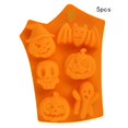 thumbnail image 1 of Pumpkin Cake Silicone Mold Kitchen Bake Tools Happy Halloween, 1 of 8