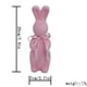 thumbnail image 3 of Uuiauoio Easter Decorations Flocked Bunny Figurines with Bow Tie Flocking Rabbit Tabletop Mantel Decoration for Easter Centerpieces for Spring Home Office Table Decor Supplies, 3 of 6