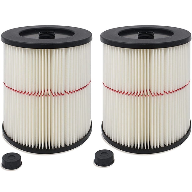 PIX-LINK 2 piezas de filtro de cartucho de repuesto para Shop Vac 17816, 9-17816, filtro de aire seco húmedo apto para 5 galones y aspiradora más grande PIX-LINK Electrodomésticos y accesorios limpios