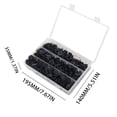 thumbnail image 4 of Jienlioq Clip de Coffre Garde-Boue à Vis en Plastique pour Automobile 160 Pcs, 4 of 8
