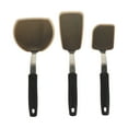 thumbnail image 4 of GOOHOCHY  3 Pcs Outdoor Grill Spatula Solid Turner Kitchen Silicone Tongue, 4 of 8