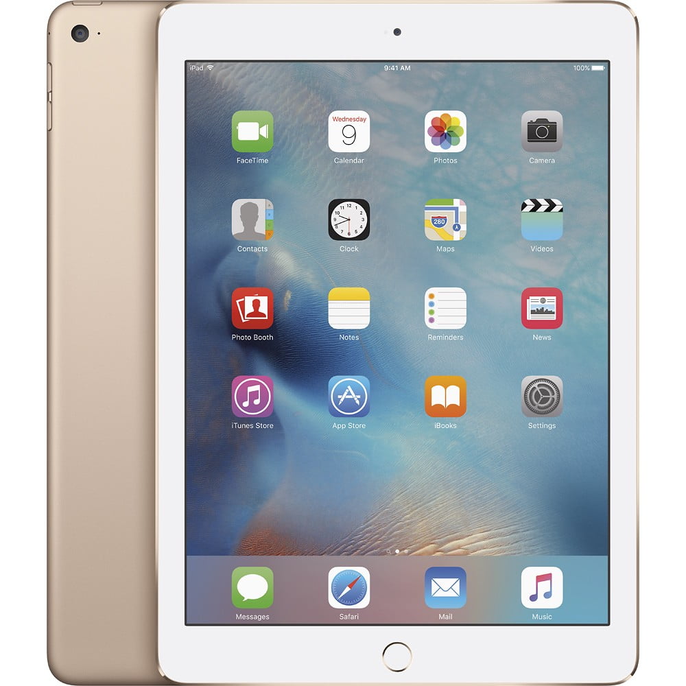 Restored Apple iPad Air 2 64GB Gold Wi-Fi MH182LL/A (Refurbished