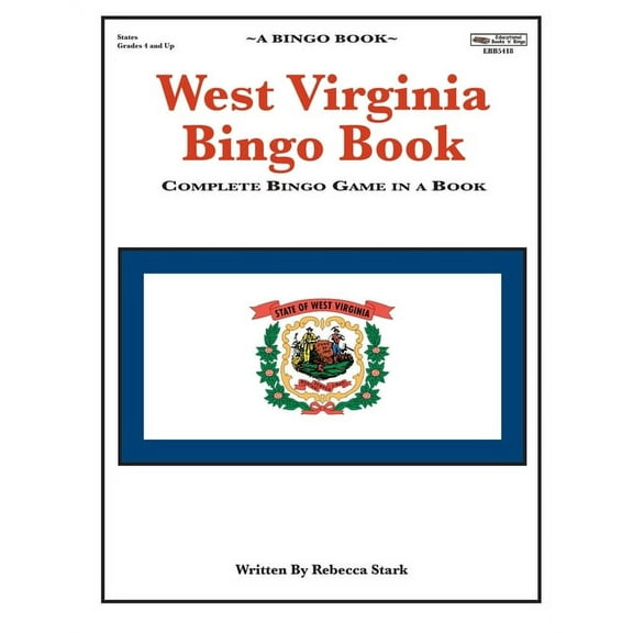 Bingo Books: West Virginia Bingo Book: Complete Bingo Game In A Book (Paperback)