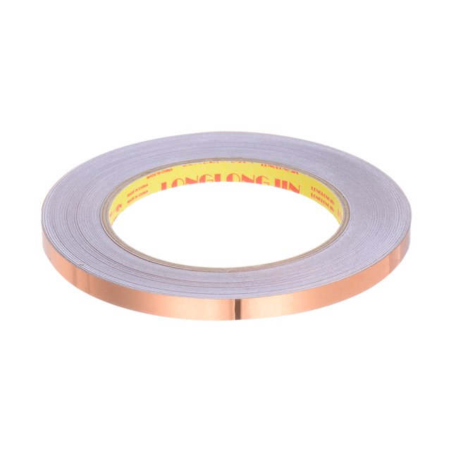 Moldura Adorno Espacio Sellado Cinta 0.31"x82 Pies Auto Adhesivo Malla Tira Hogar Decorativos Adornos para Pared, Armario, Rosa Dorado Tono