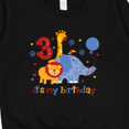 thumbnail image 3 of Inktastic Safari 3rd Birthday Toddler Sweatshirt, 3 of 4