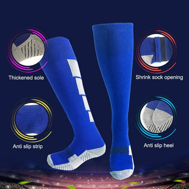 Mangas De Calcetín De Fútbol Calcetines de apoyo para pantorrilla Antifatiga Deportes Espinilleras Tobillo Calcetines Accesorios para exteriores Sywqhk Para Estrenar