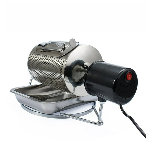 Coffee Beans Roaster Stainless Steel Cafe Bean Roasting Machine Baking Fry Peanut Grain Nuts Dryer ,Easy to Use