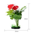 thumbnail image 2 of Plantas de PVC en acuario grande, plantas artificiales de plástico para decoración de peceras, 2 of 5