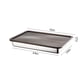thumbnail image 3 of Recipiente hermético de acero inoxidable para almacenar carne en el refrigerador | Capacidad de 1 libra | Organizador de alimentos de cocina apto para lavavajillas con base y tapa elevadas, 3 of 9
