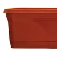 thumbnail image 2 of Southern Patio 36 In Medallion Hanging Windowsill Garden Box Planter, Terracotta, 2 of 6