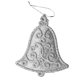 thumbnail image 4 of 10 piezas brillo campana forma árbol de Navidad decoración percha adornos plata Yuyangstore percha de árbol de navidad, 4 of 8