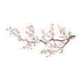 thumbnail image 1 of Peach Blossom Branch Pegatina de pared Decoración del hogar Decoración del hogar PVC Flores de primavera Decal de pared para la oficina de la, 1 of 8
