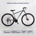 thumbnail image 2 of Bicicleta Montaña Rodada 29 Neon XTRAIL Con Frenos Shimano 21V Aluminio gris, 2 of 8