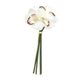 thumbnail image 2 of Orquídea Artificial hidratante, centro de mesa de orquídea realista, decoración para el Día de Acción de Gracias y San Valentín, 2 of 8