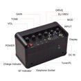 thumbnail image 2 of Rowin Rowin 15W Electric Guitar Amp with Bluetooth, Tuner, 2200mAh Battery, Red, US Plug, 2 of 7
