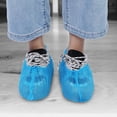 thumbnail image 3 of Cubrezapatos desechables antideslizantes ANGGREK tela No tejida Azul claro para todo el calzado Hombre y Mujer, 3 of 8