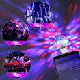 thumbnail image 4 of Lmaytech Mini bola de discoteca USB, luces de fiesta activadas por sonido, luces estroboscópicas para escenario de DJ, luces LED portátiles para atmósfera de coche, para fiestas navideñas, fiestas, ba, 4 of 5