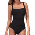 thumbnail image 2 of Trajes de baño de una pieza, traje de baño cerrado de talla grande, Push Up, trajes de baño femeninos para piscina, ropa de playa, 2 of 4